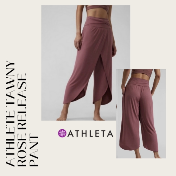 Athleta Pants & Jumpsuits Athlete Tawny Rose Release Pant Poshmark